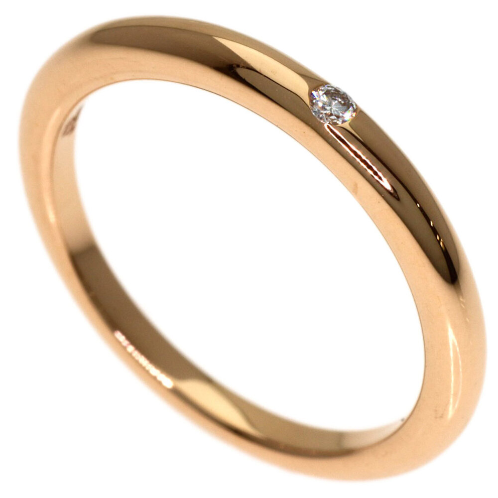 BVLGARI Fedi 1P Diamond Ring, 18K Pink Gold, Women's.